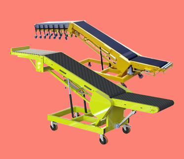 Conveyor systems for container trucks