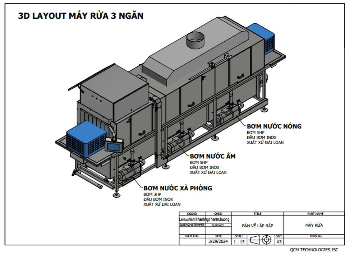 Máy rửa dụng cụ (phiên bản mới)